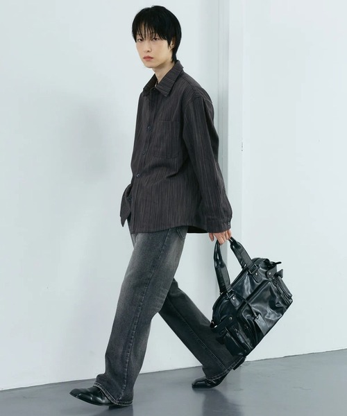 DWSE（ディーダブリューエスイー）の「DWSE／マルチポケットバッグ（ハンドバッグ・メンズ・ブラック・FREE）」の7枚目の写真