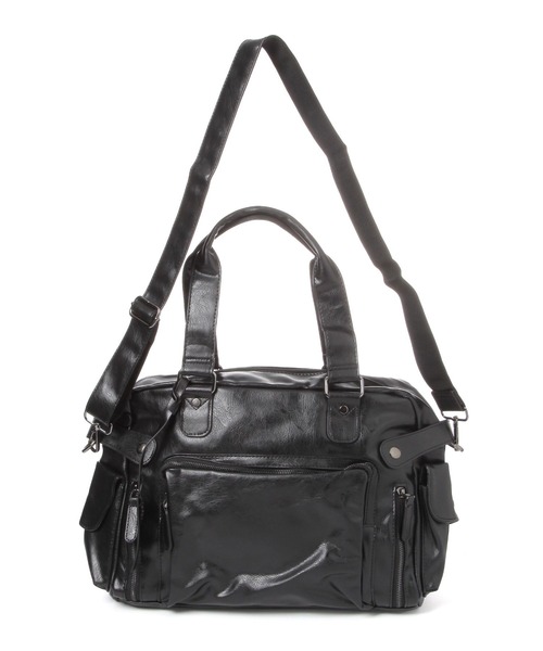 DWSE（ディーダブリューエスイー）の「DWSE／マルチポケットバッグ（ハンドバッグ・メンズ・ブラック・FREE）」の10枚目の写真