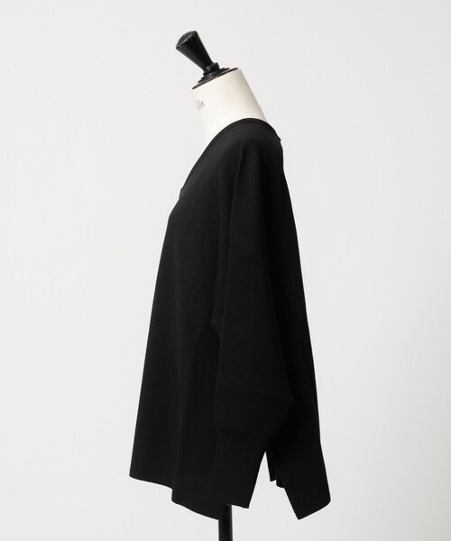 DESIGNWORKS(デザインワークス)の「【追加】ハーフミラノVネックプルオーバー(ニット/セーター・レディース・ブラック・フリー)」の22枚目の写真