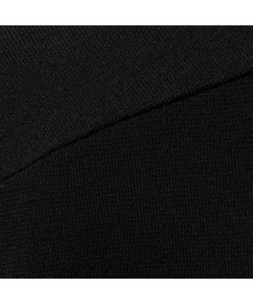 DESIGNWORKS(デザインワークス)の「【追加】ハーフミラノVネックプルオーバー(ニット/セーター・レディース・ブラック・フリー)」の4枚目の写真