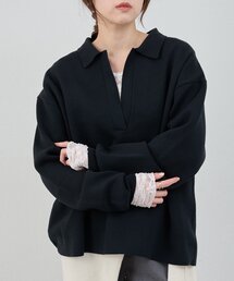 SHENERY | スキッパーラガーニット(ニット/セーター)