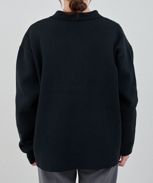 SHENERY(シーナリー)の「スキッパーラガーニット(ニット/セーター・レディース・イエロー/ブラック/オフホワイト・FREE)」の10枚目の写真