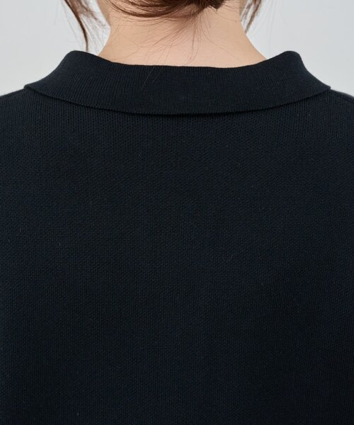 SHENERY(シーナリー)の「スキッパーラガーニット(ニット/セーター・レディース・イエロー/ブラック/オフホワイト・FREE)」の12枚目の写真