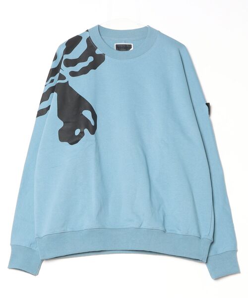 PHINGERIN（フィンガリン）の「【PHINGERIN】フィンガリン MONO SEAM SWEAT SHIRT（スウェット・メンズ・ピンク/チャコールグレー/サックスブルー・SMALL/MEDIUM/X-LARGE）」の2枚目の写真