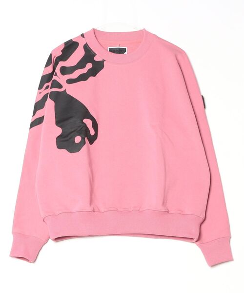 PHINGERIN（フィンガリン）の「【PHINGERIN】フィンガリン MONO SEAM SWEAT SHIRT（スウェット・メンズ・ピンク/チャコールグレー/サックスブルー・SMALL/MEDIUM/X-LARGE）」の3枚目の写真