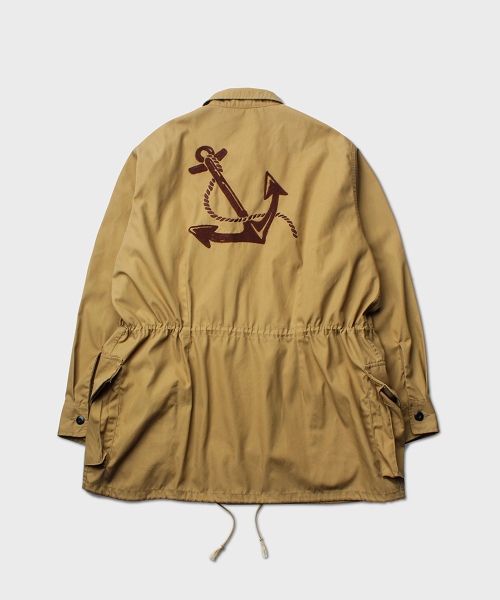 VDR（ブイディアール）の「DAMAGED FIELD JACKET [Sand]（ミリタリージャケット・メンズ・その他・M/L/XL）」の3枚目の写真