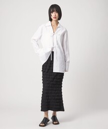 EMMEL REFINES | ＜EMMEL REFINES＞EM ティアードフリル カット スカート(スカート)