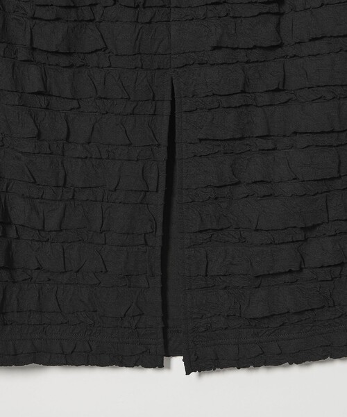 EMMEL REFINES（エメルリファインズ）の「＜EMMEL REFINES＞EM ティアードフリル カット スカート（スカート・レディース・ブラック/ホワイト・FREE）」の10枚目の写真