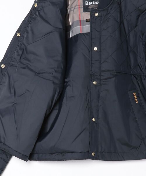 Barbour(バブアー)の「Wetherbyキルティングジャケット(その他アウター・レディース・オリーブ/ネイビー・8/10)」の19枚目の写真