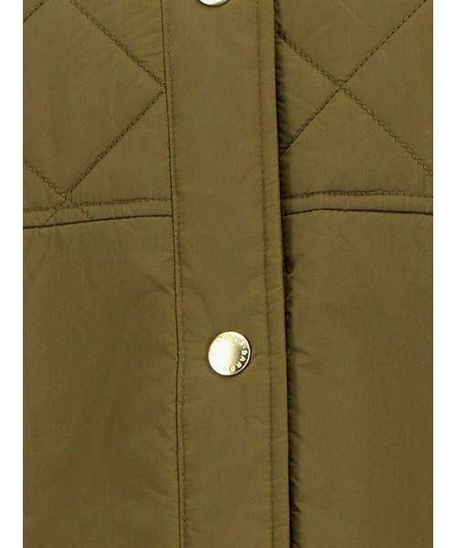 Barbour(バブアー)の「Wetherbyキルティングジャケット(その他アウター・レディース・オリーブ/ネイビー・8/10)」の14枚目の写真