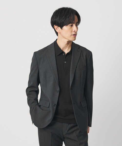 BEAUTY&YOUTH UNITED ARROWS（ビューティーアンドユースユナイテッドアローズ）の「ピンヘッド ポリエステル 2B ジャケット セットアップ対応可能（テーラードジャケット・メンズ・ロイヤルブルー/ダークグレー・XL/L/S/M）」の7枚目の写真