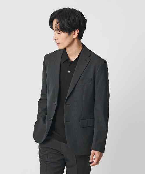 BEAUTY&YOUTH UNITED ARROWS（ビューティーアンドユースユナイテッドアローズ）の「ピンヘッド ポリエステル 2B ジャケット セットアップ対応可能（テーラードジャケット・メンズ・ロイヤルブルー/ダークグレー・XL/L/S/M）」の8枚目の写真