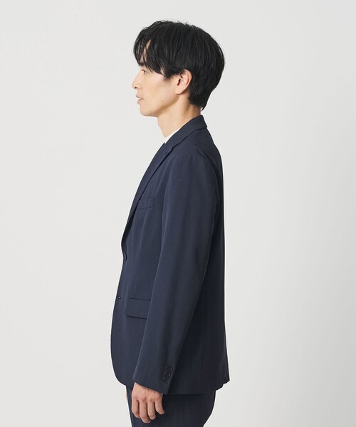 BEAUTY&YOUTH UNITED ARROWS（ビューティーアンドユースユナイテッドアローズ）の「ピンヘッド ポリエステル 2B ジャケット セットアップ対応可能（テーラードジャケット・メンズ・ロイヤルブルー/ダークグレー・XL/L/S/M）」の11枚目の写真