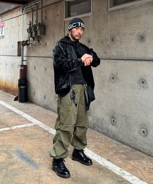 SSO-M(ソエム)の「エアダブルワイドパンツ(Grey Label)_カーキ(スウェットパンツ・メンズ・その他・S/M/L/XL)」の11枚目の写真