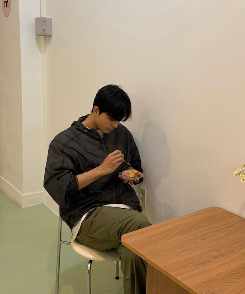 SSO-M(ソエム)の「エアダブルワイドパンツ(Grey Label)_カーキ(スウェットパンツ・メンズ・その他・S/M/L/XL)」の22枚目の写真