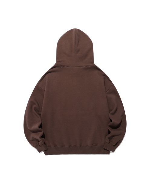 ISTKUNST(イストクンスト)の「DOES NOT TEACH HOODIE_BROWN(IK2FSMM404A)(パーカー・レディース・ブラウン・M/L/S)」の2枚目の写真