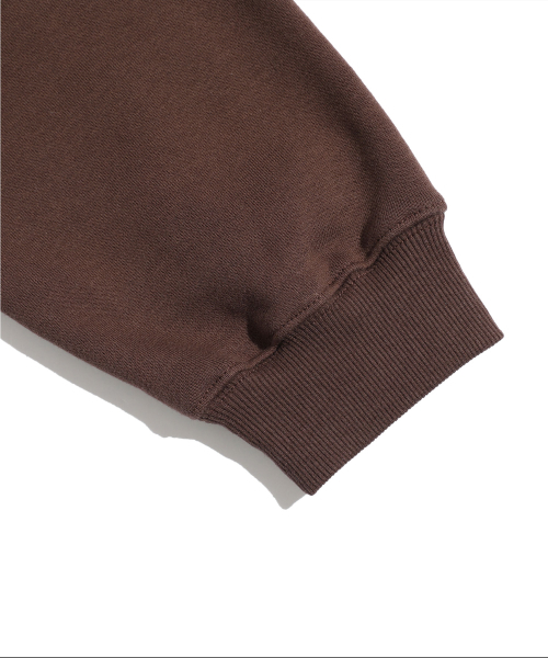 ISTKUNST(イストクンスト)の「DOES NOT TEACH HOODIE_BROWN(IK2FSMM404A)(パーカー・レディース・ブラウン・M/L/S)」の5枚目の写真