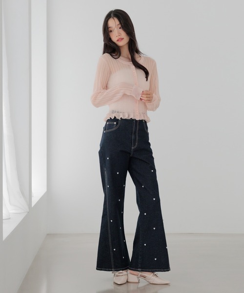 Heather(ヘザー)の「Wリボンミュールパンプス 631328(パンプス・レディース・ブラック/アイボリー/ブラック系その他/ピンク・L/M)」の22枚目の写真