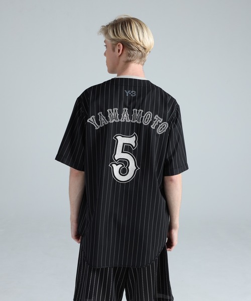 Y-3（ワイスリー）の「Y-3 ELITE 5 BASEBALL SHIRT（Tシャツ/カットソー・メンズ・ブラック・XX-SMALL/X-SMALL/SMALL/MEDIUM/LARGE/X-LARGE）」の4枚目の写真