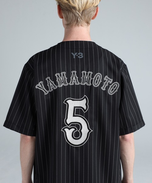 Y-3（ワイスリー）の「Y-3 ELITE 5 BASEBALL SHIRT（Tシャツ/カットソー・メンズ・ブラック・XX-SMALL/X-SMALL/SMALL/MEDIUM/LARGE/X-LARGE）」の5枚目の写真