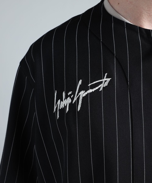 Y-3（ワイスリー）の「Y-3 ELITE 5 BASEBALL SHIRT（Tシャツ/カットソー・メンズ・ブラック・XX-SMALL/X-SMALL/SMALL/MEDIUM/LARGE/X-LARGE）」の6枚目の写真