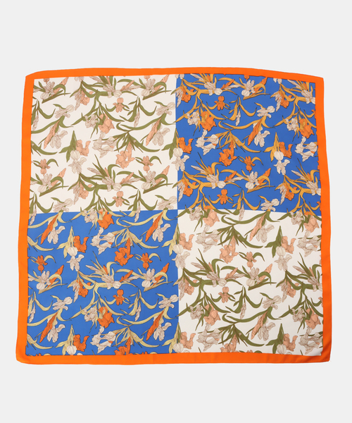 B.C STOCK(ベーセーストック)の「大判スカーフ 3(ストール/ショール・レディース・ブラウン/ブルー/ピンク/オレンジ・FREE)」の8枚目の写真