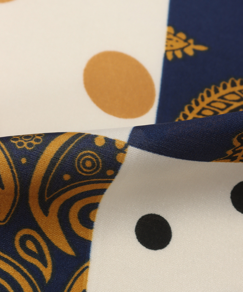 B.C STOCK(ベーセーストック)の「大判スカーフ 3(ストール/ショール・レディース・ブラウン/ブルー/ピンク/オレンジ・FREE)」の11枚目の写真