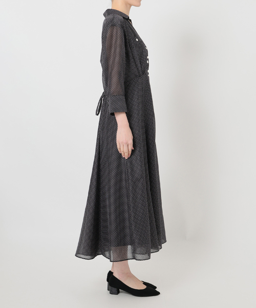 La TOTALITE（ラトータリテ）の「【洗える】ポケットシャツワンピース（ワンピース・レディース・ブラック/ベージュ/オレンジ・36/38）」の13枚目の写真