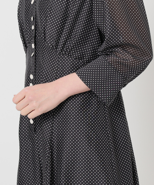 La TOTALITE（ラトータリテ）の「【洗える】ポケットシャツワンピース（ワンピース・レディース・ブラック/ベージュ/オレンジ・36/38）」の15枚目の写真