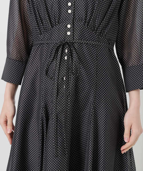 La TOTALITE（ラトータリテ）の「【洗える】ポケットシャツワンピース（ワンピース・レディース・ブラック/ベージュ/オレンジ・36/38）」の17枚目の写真