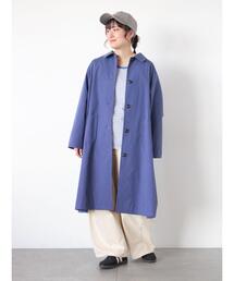 Samansa Mos2（サマンサ モスモス）の「【花粉防止加工】ステンカラーコート（その他アウター）」