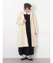 Samansa Mos2（サマンサ モスモス）の「【花粉防止加工】ステンカラーコート（その他アウター）」