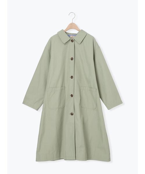 Samansa Mos2(サマンサ モスモス)の「【花粉防止加工】ステンカラーコート(その他アウター・レディース・グリーン/キナリ/ネイビー・F)」の19枚目の写真