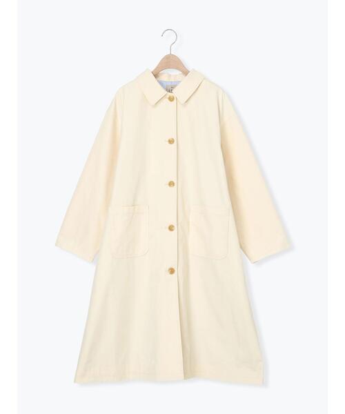 Samansa Mos2(サマンサ モスモス)の「【花粉防止加工】ステンカラーコート(その他アウター・レディース・グリーン/キナリ/ネイビー・F)」の20枚目の写真