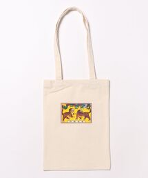 【倭物やカヤ】レトロマッチ香プリントトートバッグ