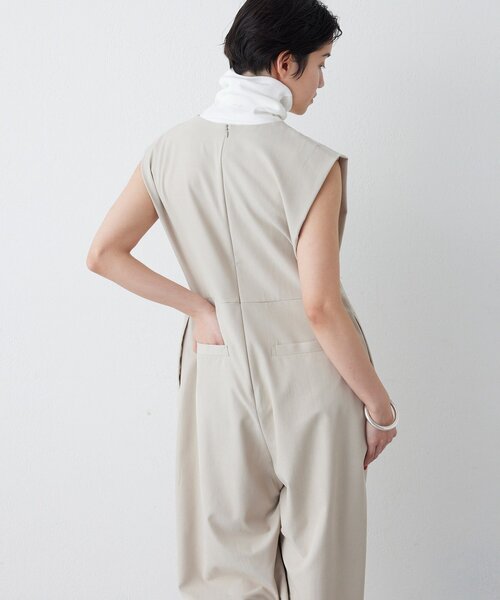 THE PAUSE（ザ ポーズ）の「【THE PAUSE】ドレープジャンプスーツ（つなぎ/オールインワン・レディース・ブラック/ベージュ・FREE）」の17枚目の写真