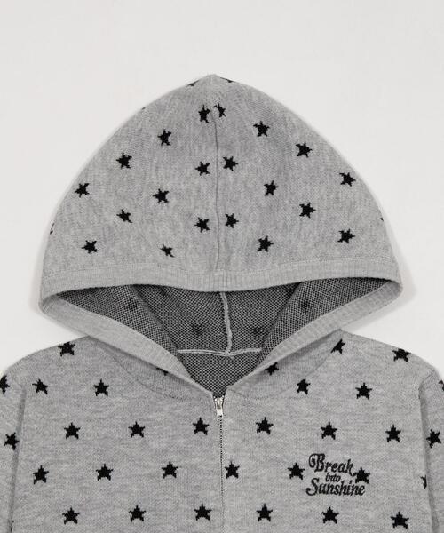 WEGO（ウィゴー）の「WEGO/【26年春新作】総柄ジャガードニットZIPパーカー（パーカー・レディース・その他1/その他2・FREE）」の12枚目の写真