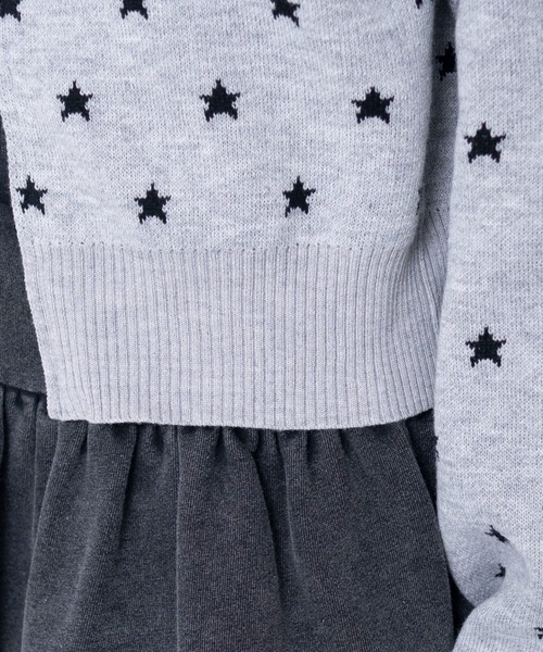 WEGO（ウィゴー）の「WEGO/【26年春新作】総柄ジャガードニットZIPパーカー（パーカー・レディース・その他1/その他2・FREE）」の7枚目の写真