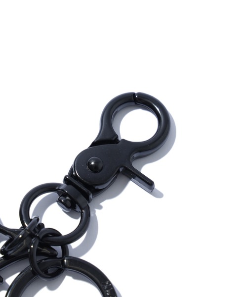 XLARGE(エクストララージ)の「X LOGO KEYCHAIN(キーホルダー・メンズ・シルバー/ブラック/イエロー/ネイビー/ピンク/グリーン・ONE SIZE)」の12枚目の写真