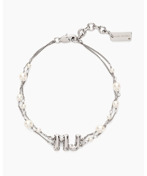 MARC JACOBS(マークジェイコブス)の「MJ BALLOON PEARL BRACELET/ザ パール MJ バルーン ブレスレット(ブレスレット・レディース・ゴールド/シルバー系その他・ONE SIZE)」の1枚目の写真