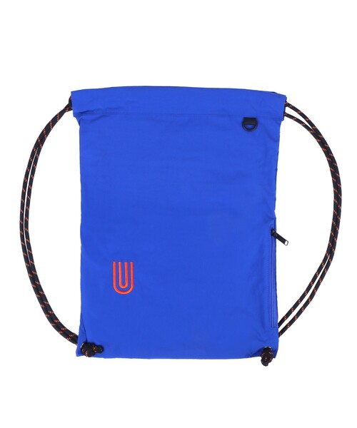 UNIVERSAL OVERALL（ユニバーサルオーバーオール）の「【UNIVERSALOVERALL / ユニバーサルオーバーオール】ダブルリンクル ナイロン ナップザック / リュック（バックパック/リュック・メンズ・ホワイト/ブラック/ブルー/ダークグリーン/ラベンダー/オレンジ・フリー）」の8枚目の写真