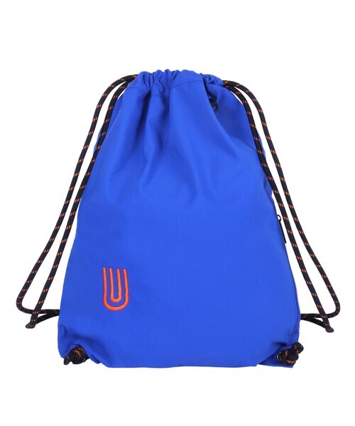 UNIVERSAL OVERALL（ユニバーサルオーバーオール）の「【UNIVERSALOVERALL / ユニバーサルオーバーオール】ダブルリンクル ナイロン ナップザック / リュック（バックパック/リュック・メンズ・ホワイト/ブラック/ブルー/ダークグリーン/ラベンダー/オレンジ・フリー）」の10枚目の写真