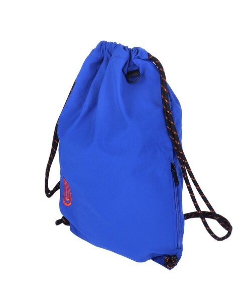 UNIVERSAL OVERALL（ユニバーサルオーバーオール）の「【UNIVERSALOVERALL / ユニバーサルオーバーオール】ダブルリンクル ナイロン ナップザック / リュック（バックパック/リュック・メンズ・ホワイト/ブラック/ブルー/ダークグリーン/ラベンダー/オレンジ・フリー）」の11枚目の写真