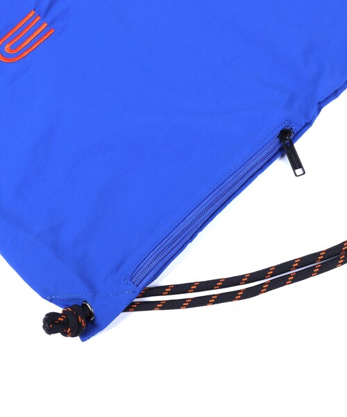 UNIVERSAL OVERALL（ユニバーサルオーバーオール）の「【UNIVERSALOVERALL / ユニバーサルオーバーオール】ダブルリンクル ナイロン ナップザック / リュック（バックパック/リュック・メンズ・ホワイト/ブラック/ブルー/ダークグリーン/ラベンダー/オレンジ・フリー）」の15枚目の写真