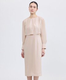 EPOCA（エポカ）の「シフォンレイヤードドレス（ワンピース）」