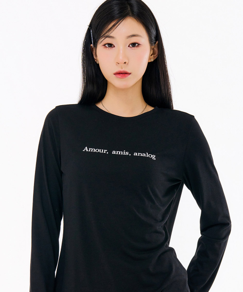 CHASECULT(チェイスカルト)の「レディースエッセンシャルTシャツ-FAZG5151B03(Tシャツ/カットソー・レディース・ブラック・90/85/95)」の1枚目の写真