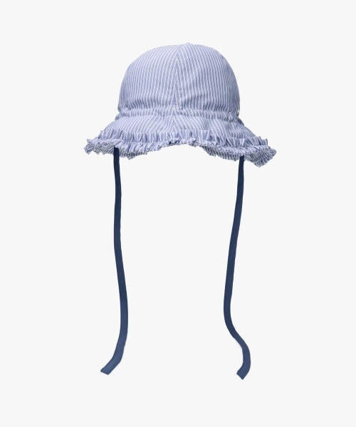 kaorinomori（カオリノモリ）の「kaorinomori  ポプルチューリップ / カオリノモリ（ハット・レディース・ネイビー/クリーム/ピンク・M/57.5cm）」の4枚目の写真