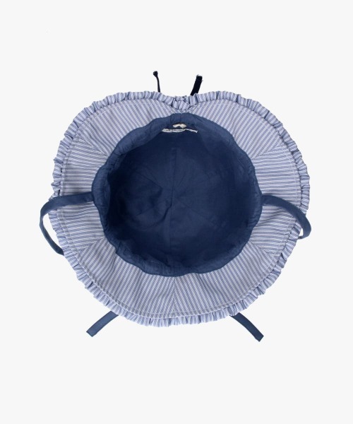 kaorinomori（カオリノモリ）の「kaorinomori  ポプルチューリップ / カオリノモリ（ハット・レディース・ネイビー/クリーム/ピンク・M/57.5cm）」の7枚目の写真