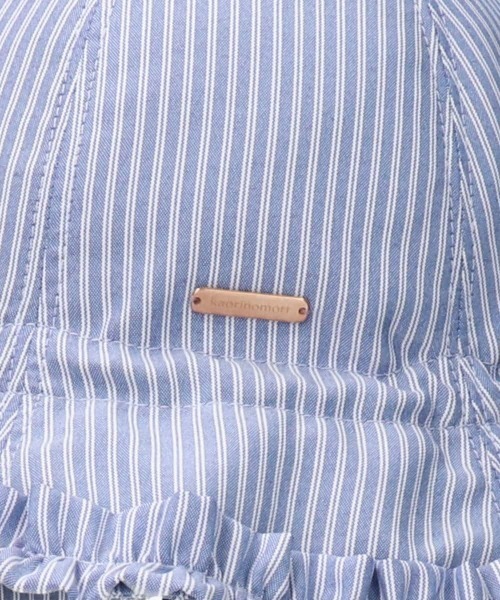 kaorinomori（カオリノモリ）の「kaorinomori  ポプルチューリップ / カオリノモリ（ハット・レディース・ネイビー/クリーム/ピンク・M/57.5cm）」の9枚目の写真