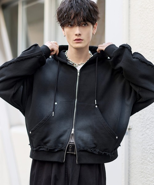 ASTRONOMY（アストロノミー）の「星柄 スター エルボー プリント 裏毛